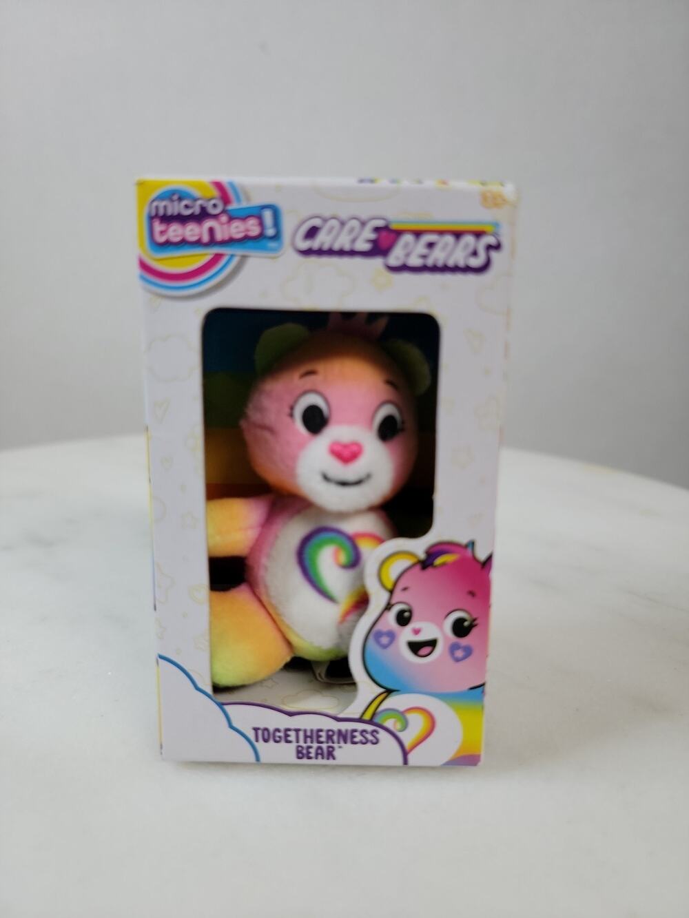 NEW Care Bears Mini Micro 3" Inch Plush TOGETHERNESS Bear 2023